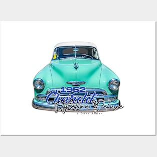 1952 Chevrolet Styleline Deluxe 2 Door Sedan Posters and Art